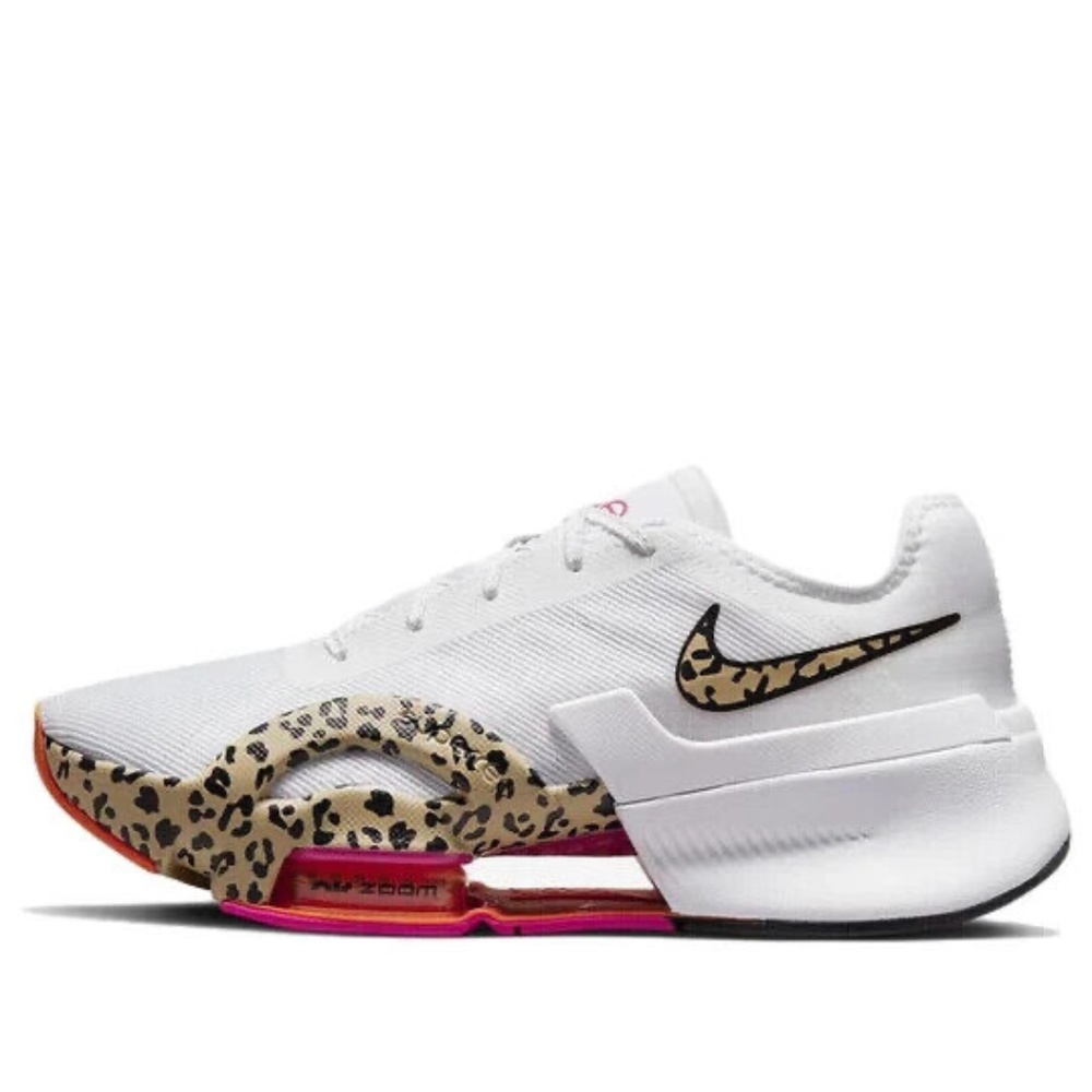 Nike Air Zoom SuperRep 3 (Womens Size 6) Shoes DV3026 100 White Leopard